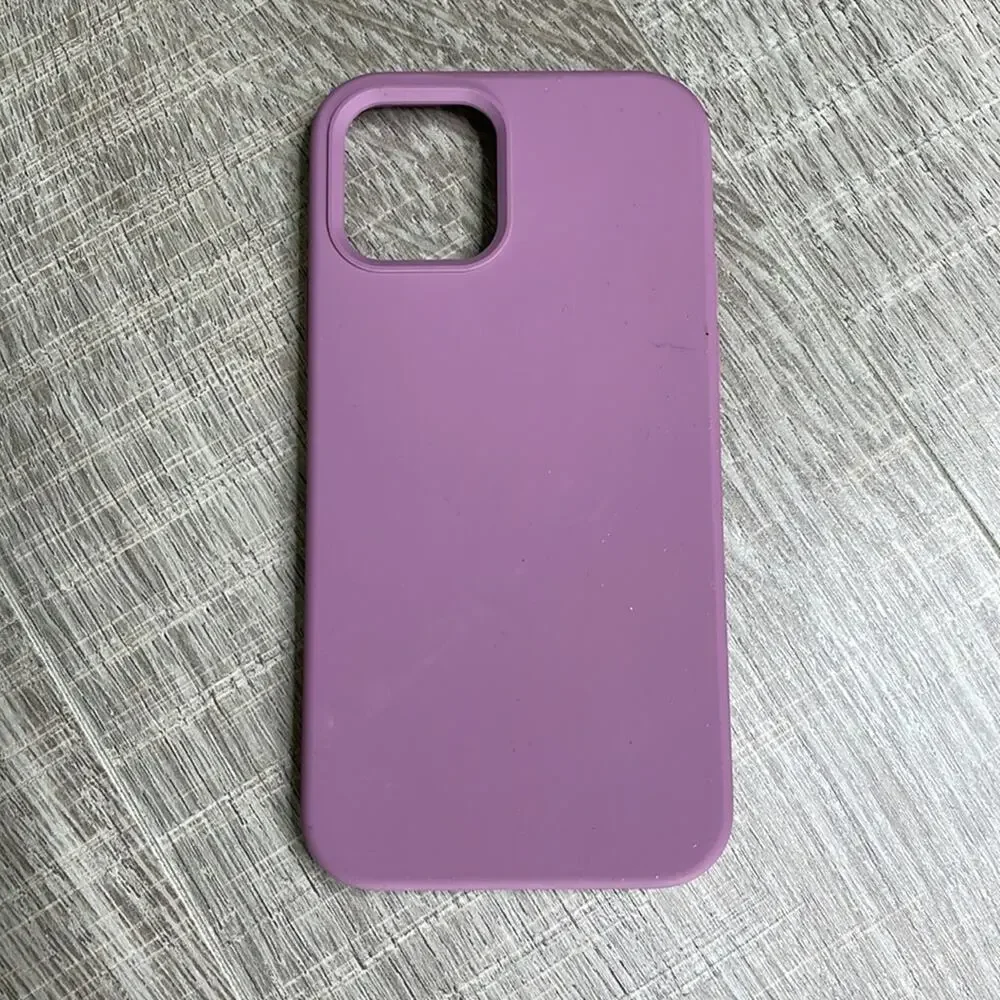 Cord King iPhone 12 Lavender Purple Silicone Protective Case